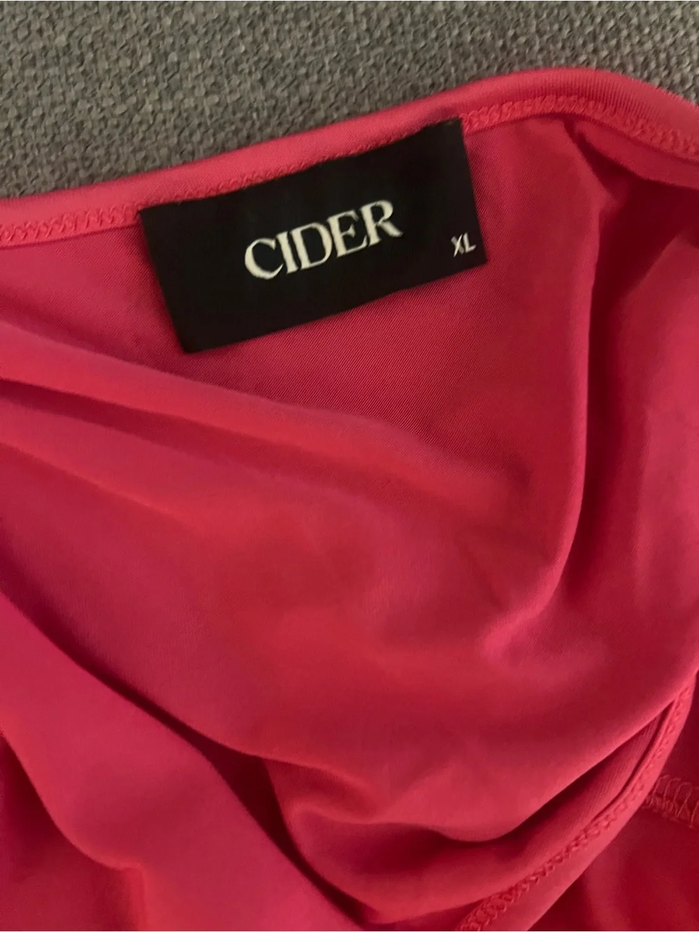 Cider Red Lace Bustier Cami Top